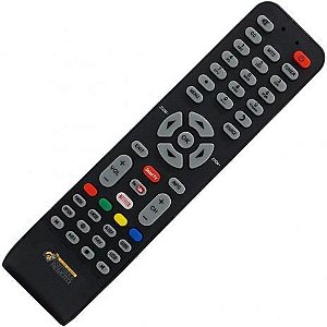 Controle Remoto TV LED SEMP TCL Teclas Netflix e Youtube