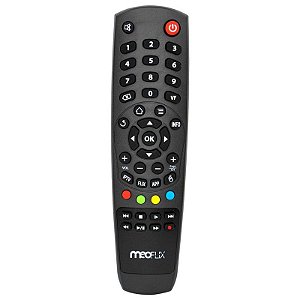 Controle Remoto para Meoflix Flixter Black