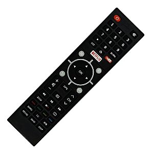 Controle Remoto Semp Toshiba CT 6810 com Tecla Netflix