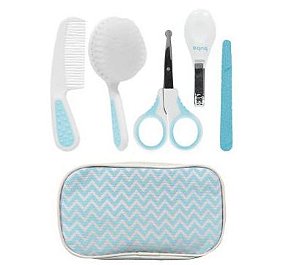Kit Cuidados Baby Com Estojo Azul - BUBA