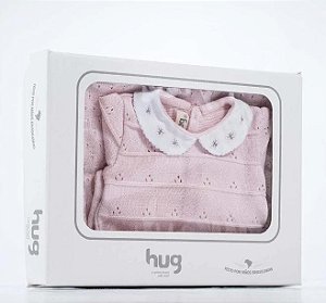 Saia Maternidade Trico Rosa HUG
