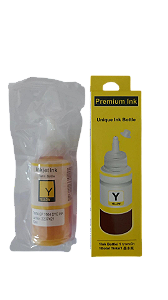 TINTA EPSON 664 AMARELO | L200 L220 L110 L355 L555 L396 L455 L365 | PREMIUM INK 70ML