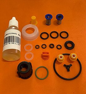 kit Reparo Pulv Inox com Filtro Anti Gotejo e Oleo Lubrificante