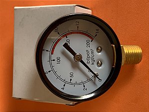 MANOMETRO PARA PULVERIZADOR INOX