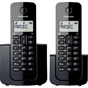 Telefone Sem Fio Panasonic KX-TGB112LBB - Conectividade e Praticidade ao seu Alcance