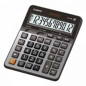 Calculadora de Mesa Casio Gx-120b 12 Dígitos Prata