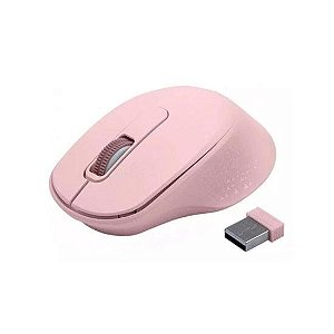 Mouse C3tech M-bt200pk Sem Fio Dual Mode Rose