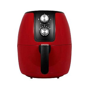 Fritadeira Elétrica Air Fryer Agratto Supremma 3,6l Vermelha 127v