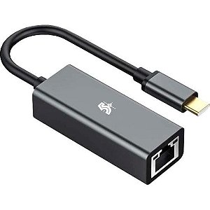 Conversor Usb c para Lan Rj45 5+