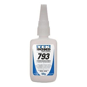 Adesivo Instantâneo 793 50g Tekbond - Cx / 10