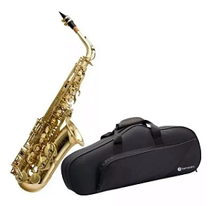 Saxofone Harmonics Eb Has-200l Alto Laqueado