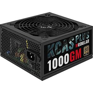 Fonte Gamer ATX Aerocool KCAS 1000GM 80 Plus Gold 1000w FULL RANGE APFC