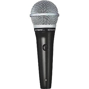 Microfone Com Fio Storm MICN00010 Preto