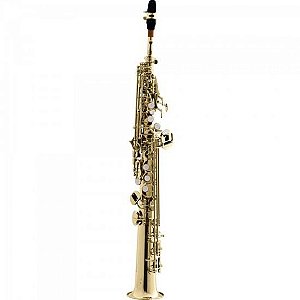 Saxofone Harmonics BB HST410L Soprano Reto Laqueado