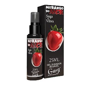 Morango do Amor - Gel Sugador Beijável - Pulsa - Suga & Vibra - 25 ml