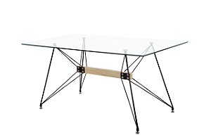 MESA DE VIDRO REUNIÃO ANM8013