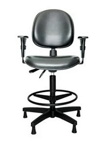 Cadeira Caixa Alta Executiva Ergonômica com braços