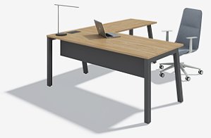 Mesa Diretor em L Just