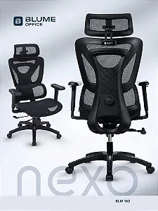 Cadeira Nexo Ergonomica com Braço 3D 360°