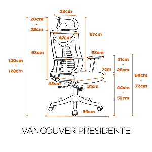 Cadeira Vancouver Presidente
