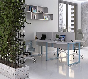 ​​​​​​​Mesa Plataforma PD Light pé aço