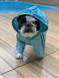 Capa de Chuva para Cães FBI