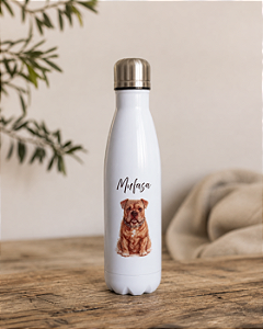Garrafa Térmica Personalizada Pet 500ml Inox Premium