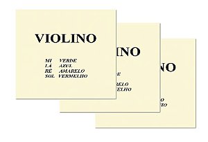 Kit 3 Encordoamentos Mauro Calixto - Violino