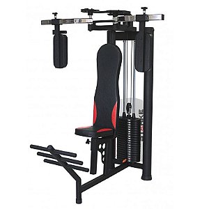 Leg Press 45° - Starke - Linha S+ Estrutura Preto - Fitness Desconto