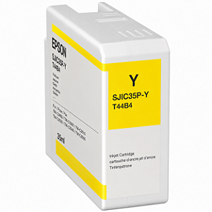 Cartucho Epson SJIC35PY Amarelo Original C13T44B420 Para CW-C6000P CW-C6500A CW-C6000A CW-C6500P