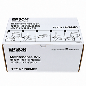 Caixa Original C13T671000 T6710 PXBMB2 Epson Para WF5690 5690 WF5190 5190 WF-R5690 R5690 5690