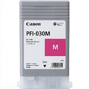 Tinta Original PFI-030M 3491C001AA Canon Magenta 55ml Para TA20 TA30