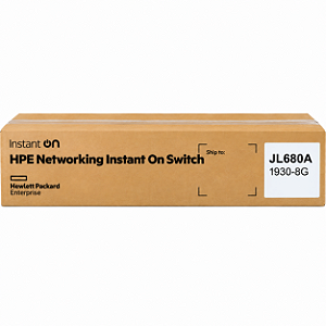 Switch JL680A HPE 1930-8G Gerenciável 8Portas