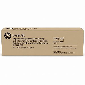 Toner Original W9193MC HP Magenta 28.000Páginas Para E77825DN E77825Z E77822 E77822Z E77830DN E77830Z