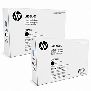 Toner Hp 58X CF258X Kit 2Unidades Original Preto 10.000Páginas Para M404DW M404N M428FDW M428DW E42540F