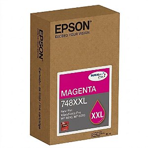 Tinta Original 748XXL Epson T748XXL320 Magenta 7.000Páginas 69ml Para WF6090 WF6590