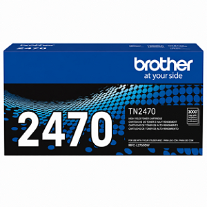 Toner Original TN2470 Brother Preto 3.000Páginas Para L2750DW