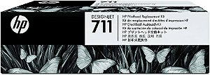 711 C1Q10A Cabeça de Impressão Original HP Preto Ciano Magenta Amarelo Tricolor Para T100 T120 T125 T130 T520 T525 T530