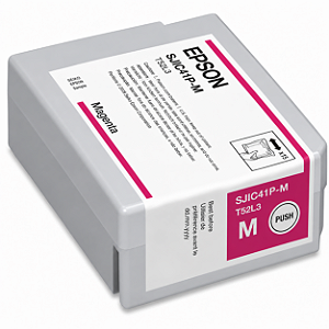 Cartucho Original SJIC41PM C13T52L320 Epson Magenta 50ml Para CW-C4000