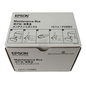 Caixa Original T6711 PXMB3 C13T671100 Epson Para L1455 WF-R5690DTWF WF-R5690DTWFL
