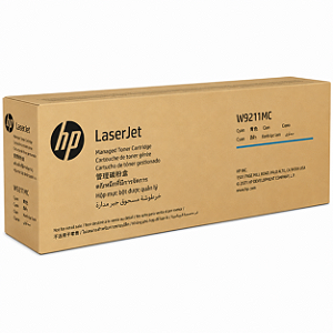 Toner Original W9211MC HP Ciano 28.000Páginas Para E78325Z E78330Z E78325DN E78330DN