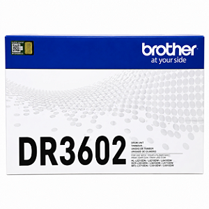 Cilindro Brother DR3602 Original Preto 75.000Páginas Para L5512DN L5662DN L5212DN L5212DW L6412DW L5912DW L6912DW