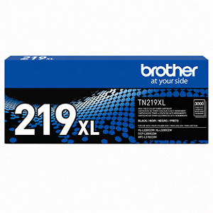 Toner Brother TN219XLBK Original Preto 3.000Páginas Para L3760CDW L3560CDW L3280CDW L3240CDW