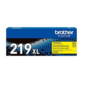 TN219XLY Amarelo Toner Original Brother 2.300Páginas Para L3760CDW L3560CDW L3280CDW L3240CDW