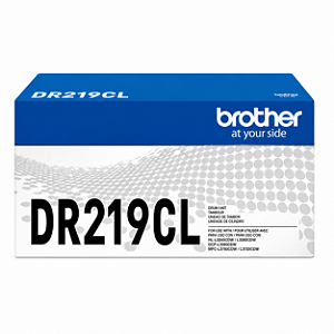 DR219CL Cilindro Brother Original Preto e Tricolor 20.000Páginas Para L3760CDW L3560CDW L3280CDW L3240CDW