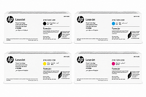 Toner Hp 230X Kit W2150X W2151X W2152X W2153X Original Preto e Tricolor Para 4203DW 4303FDW