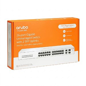 Switch R8R50A 1430-26G HPE Não Gerenciavel 26Portas