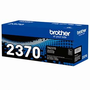 Toner Original TN2370 Brother Preto 2.600Páginas Para L2320D L2360DW L2520DW L2540DW L2700DW L2720DW L2740DW