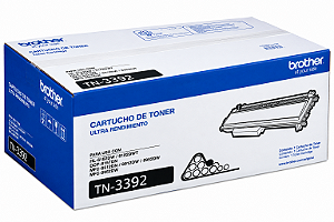 Toner Original TN3392 Brother Preto 12.000Páginas Para 8157 8952 HL6182 8712 8912 8952