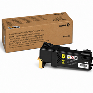 Toner Original 106R01603 Xerox Amarelo 2.500Paginas Para 6500 6500N 6505DN 6500DN 6505 6505N